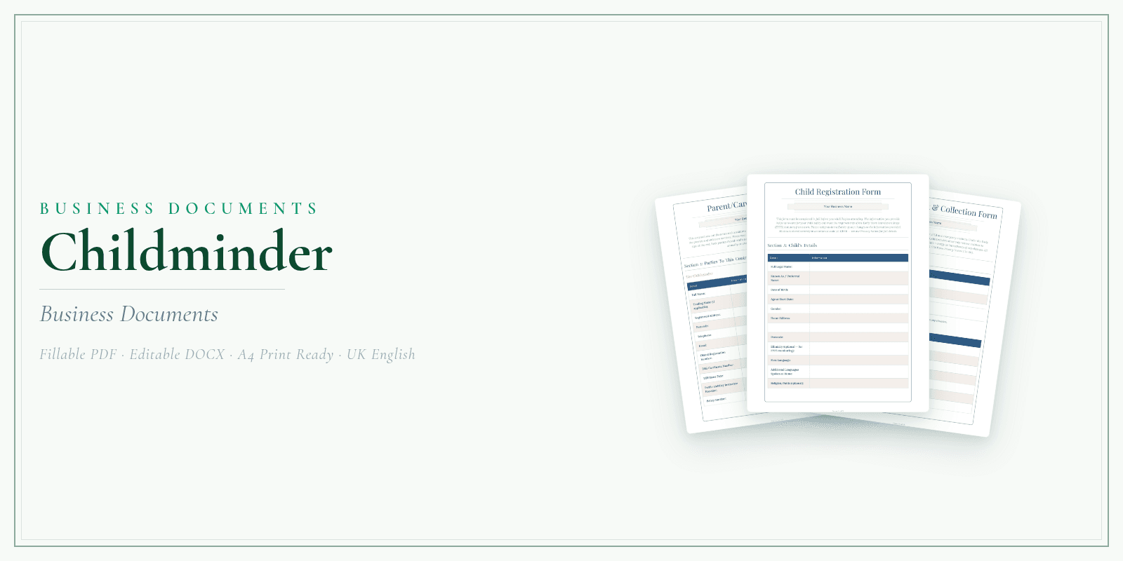 Business Documents — Premium