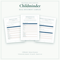 Business Documents — Premium — Sample document pages