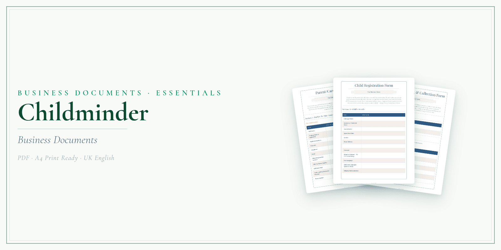 Business Documents — Essential