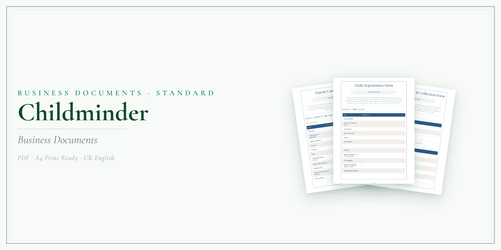 Business Documents — Standard — Product overview