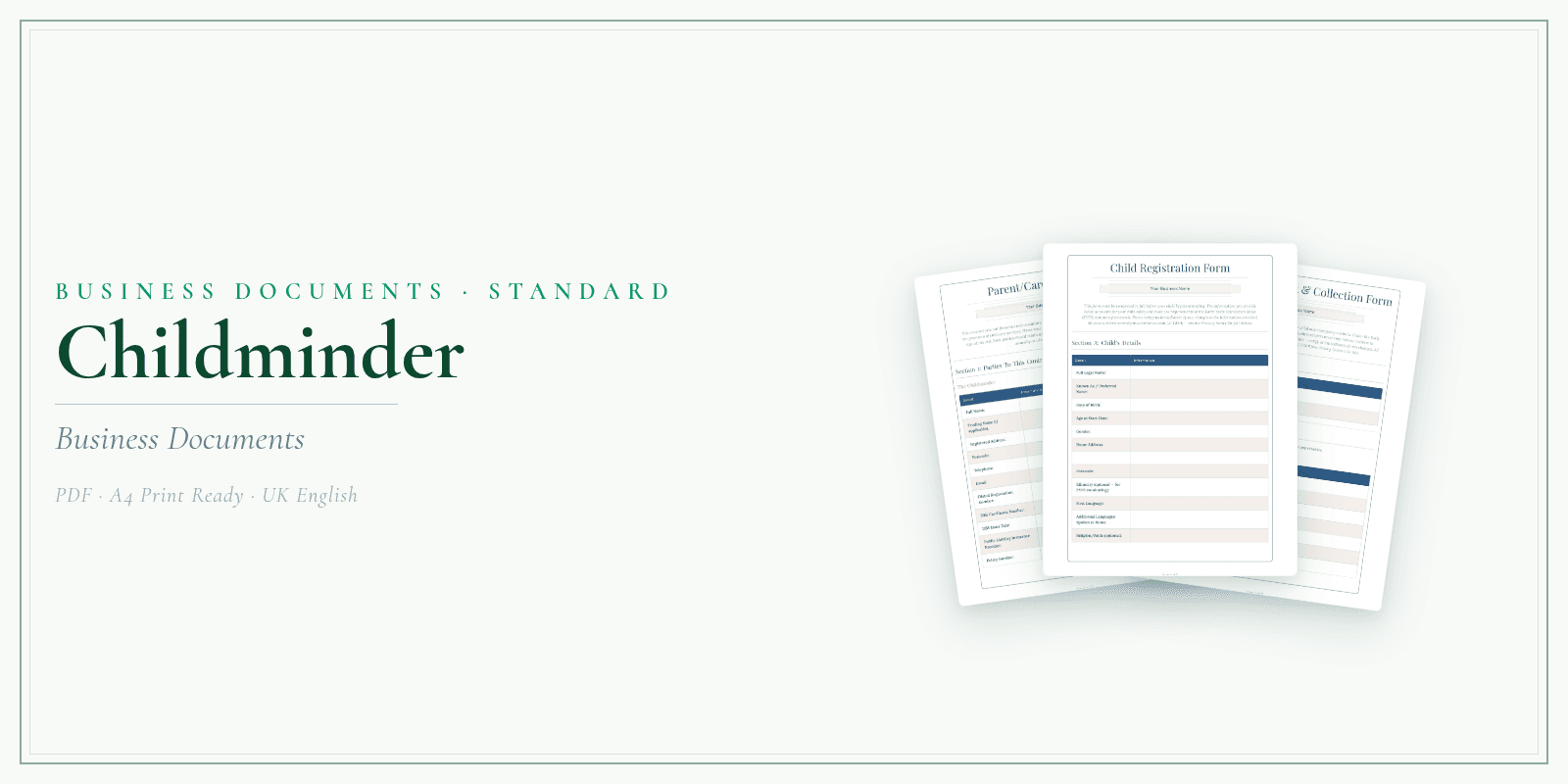 Business Documents — Standard