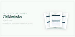 Financial Forms Bundle — Custom — Product overview