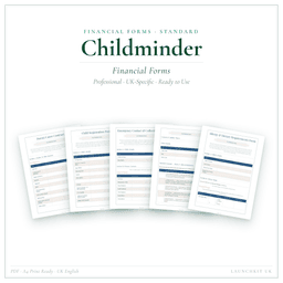 Financial Forms Bundle — Standard — Product card