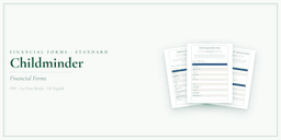 Financial Forms Bundle — Standard — Product overview