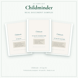 AI Copy Kit — Sample document pages