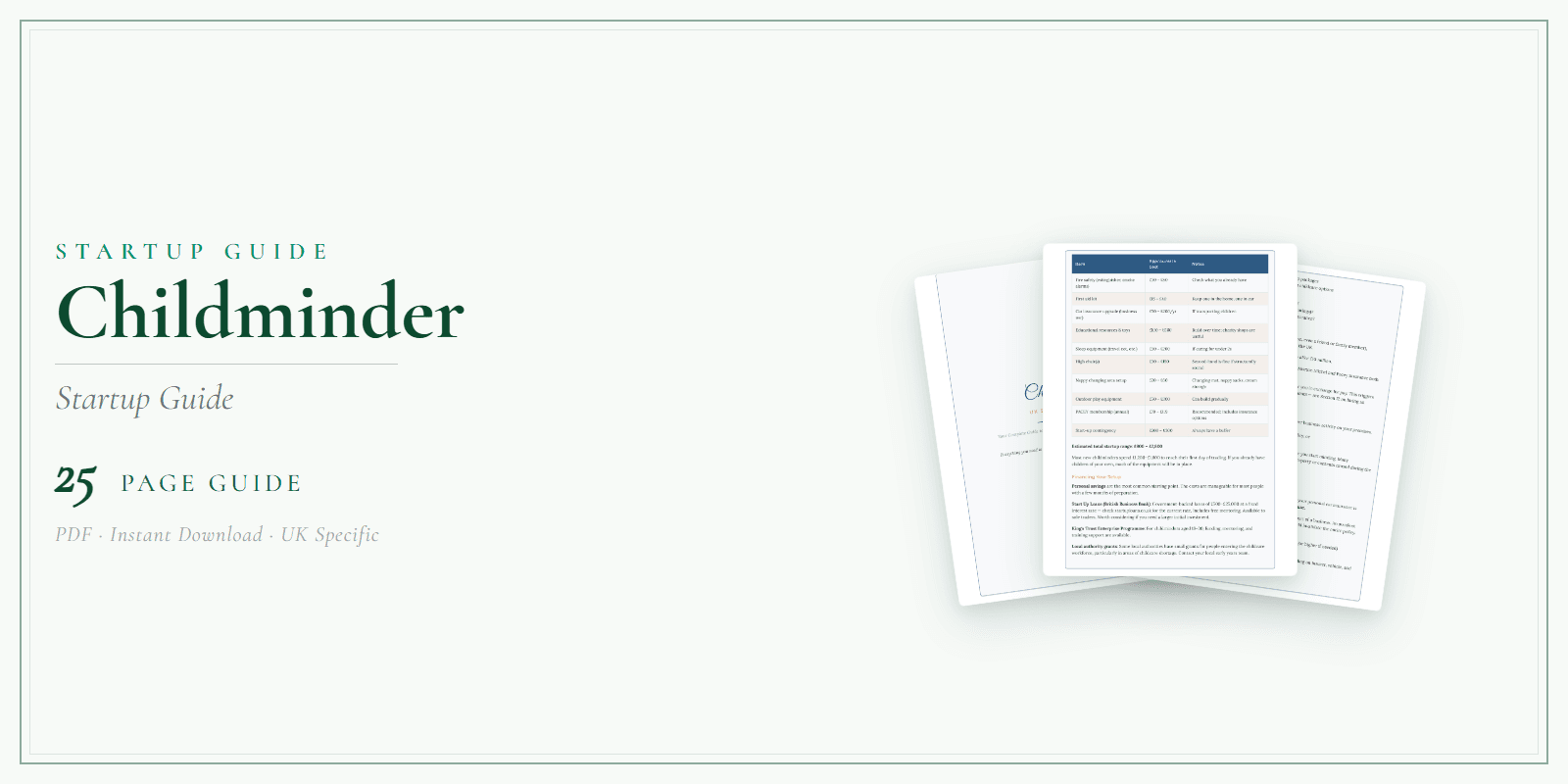 Startup Guide