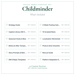 Social Media Content Kit — What's included