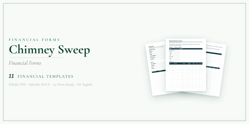 Financial Forms Bundle — Standard