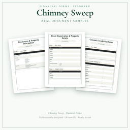 Financial Forms Bundle — Standard — Sample document pages