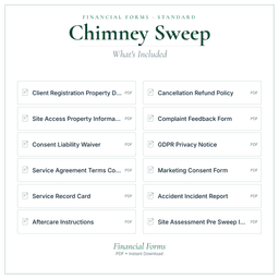 Financial Forms Bundle — Standard — What's included