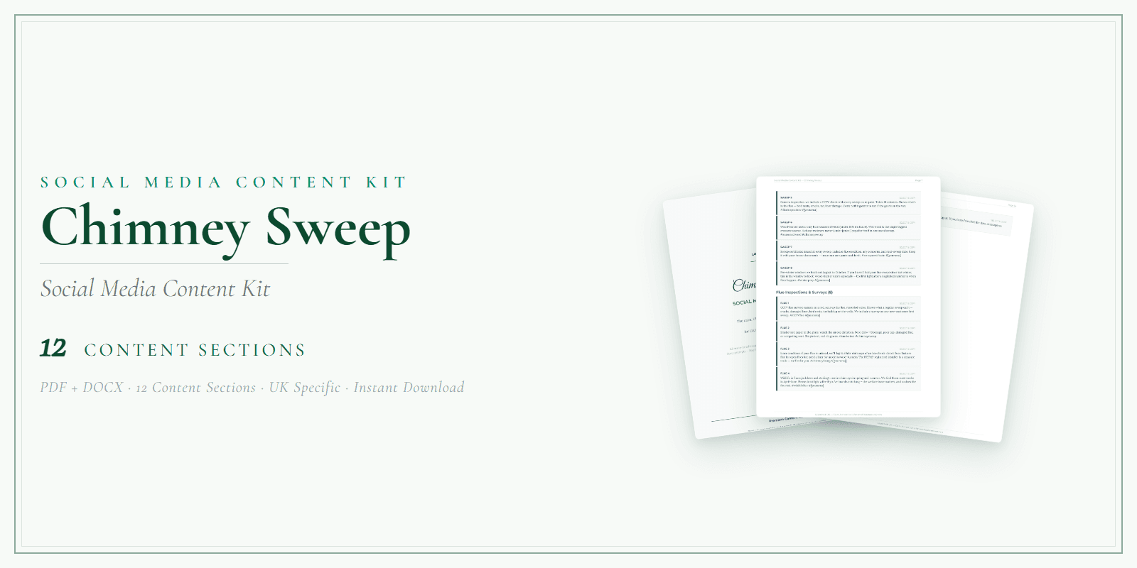 Social Media Content Kit — Product overview