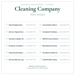 Business Documents — Custom — What's included