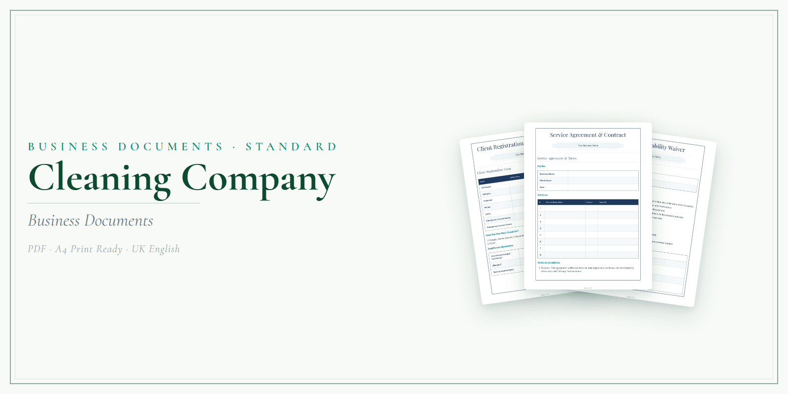 Business Documents — Standard — Product overview