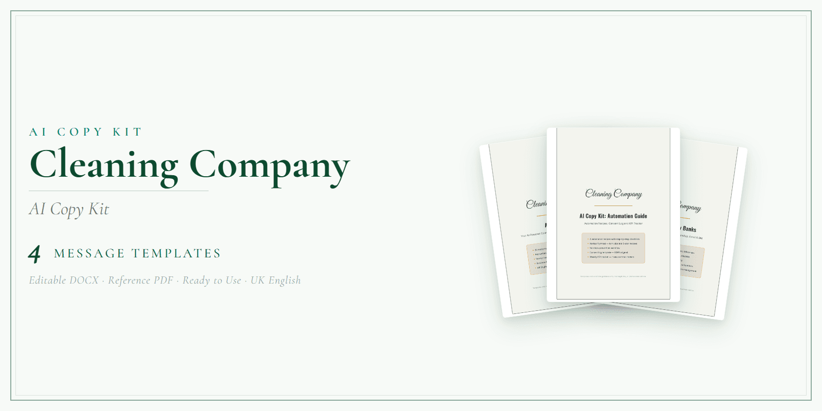 AI Copy Kit — Product overview