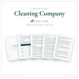 Cleaning Company — Startup Guide, PDF guide product preview