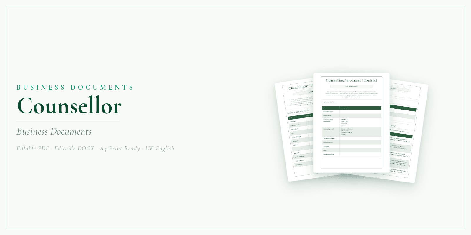 Business Documents — Premium