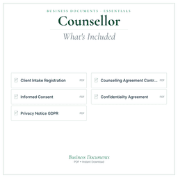 Business Documents — Essential — What's included