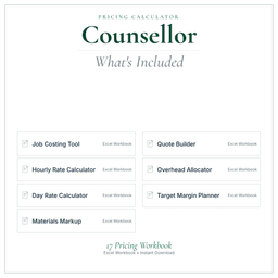 Pricing Calculator — Premium — What's included