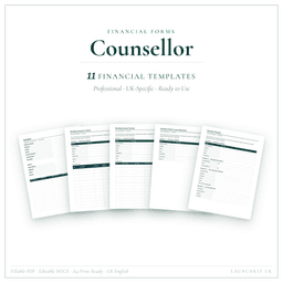 Financial Forms Bundle — Standard — Product card