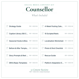 Social Media Content Kit — What's included