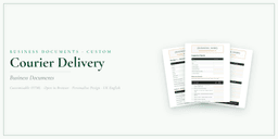 Business Documents — Custom — Product overview