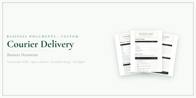Business Documents — Custom