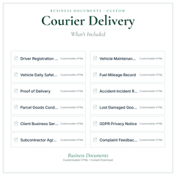Business Documents — Custom — What's included