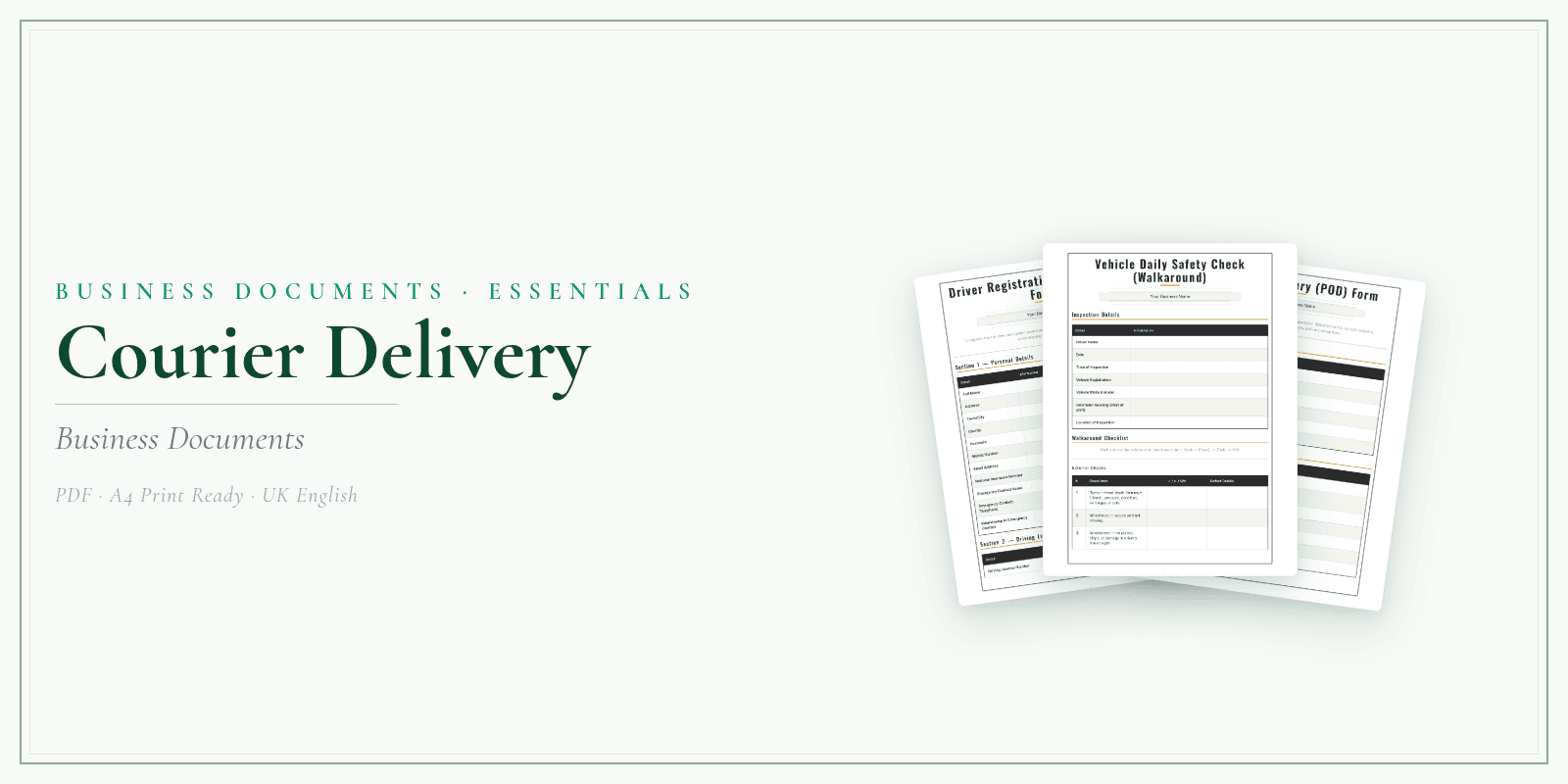 Business Documents — Essential