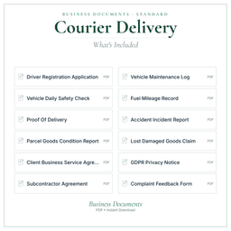 Business Documents — Standard — What's included
