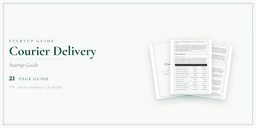 Courier Delivery — Startup Guide, PDF guide product overview