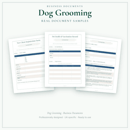 Business Documents — Premium — Sample document pages