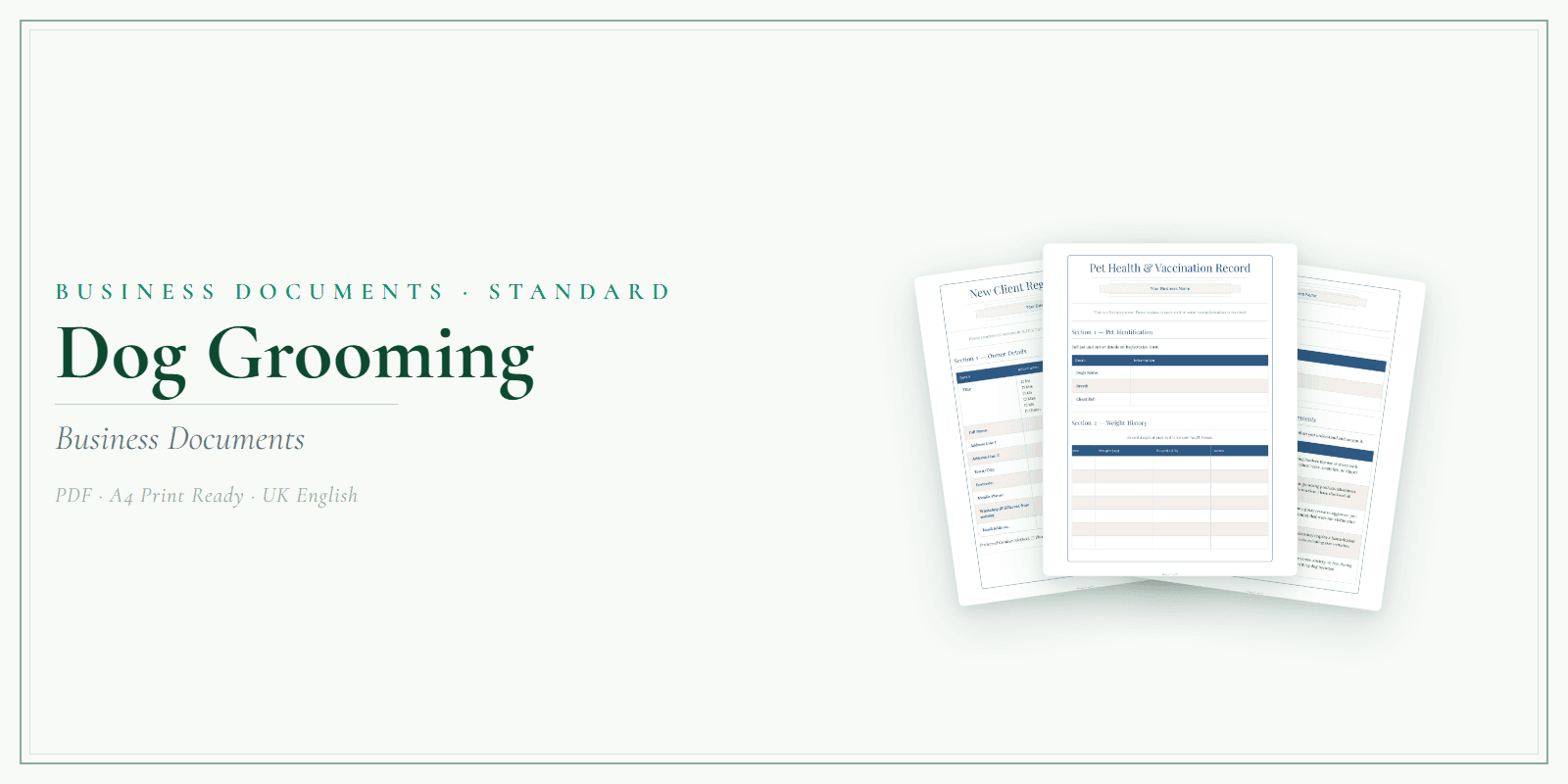 Business Documents — Standard — Product overview