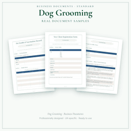 Business Documents — Standard — Sample document pages