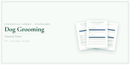 Financial Forms Bundle — Standard — Product overview