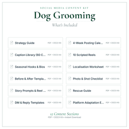 Social Media Content Kit — What's included