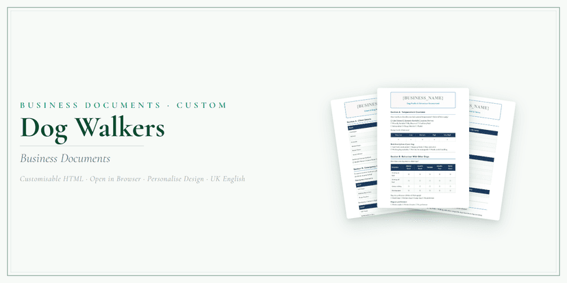 Business Documents — Custom