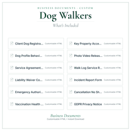 Business Documents — Custom — What's included