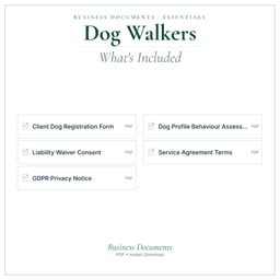 Business Documents — Essential — What's included