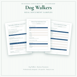 Business Documents — Standard — Sample document pages