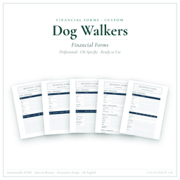 Financial Forms Bundle — Custom — Product card