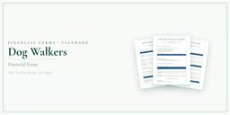 Financial Forms Bundle — Standard — Product overview