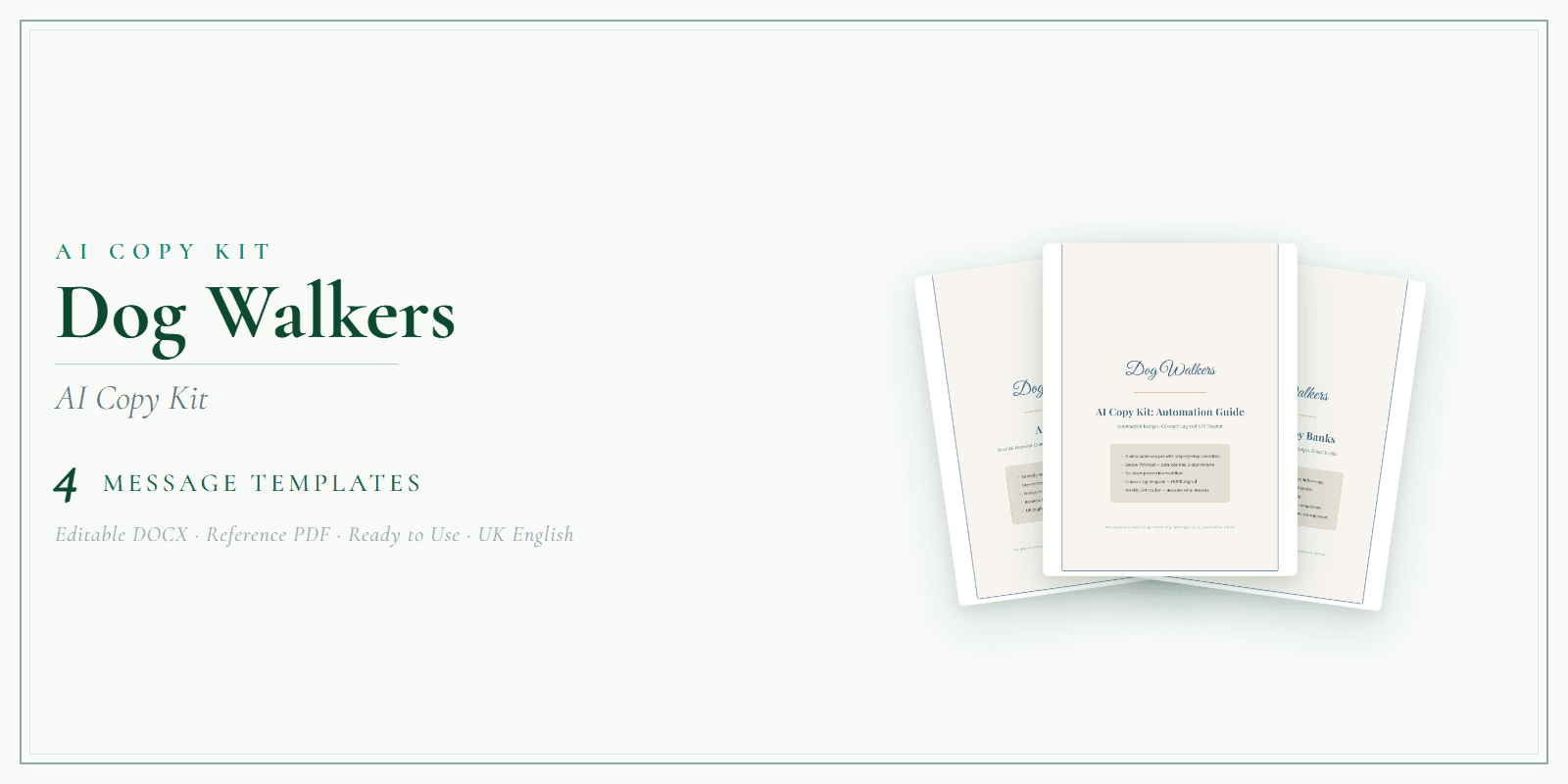 AI Copy Kit — Product overview