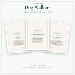 AI Copy Kit — Sample document pages