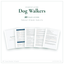 Dog Walkers — Startup Guide, PDF guide product preview