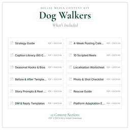 Social Media Content Kit — What's included