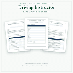 Business Documents — Essential — Sample document pages