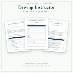 Business Documents — Standard — Sample document pages