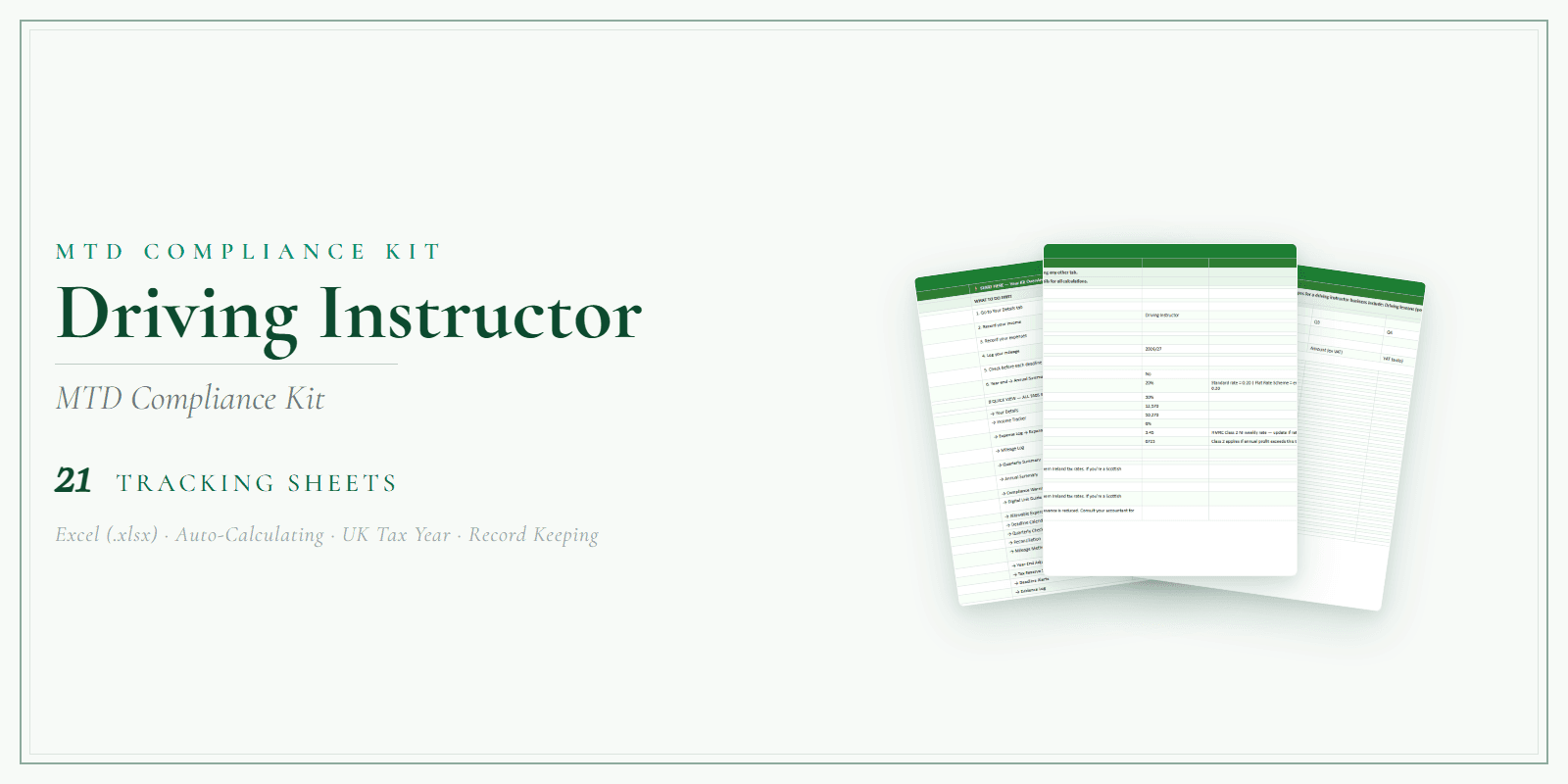 MTD Compliance Kit — Premium — Product overview