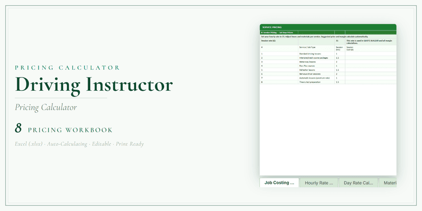Pricing Calculator — Premium
