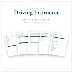 Financial Forms Bundle — Premium — Product card